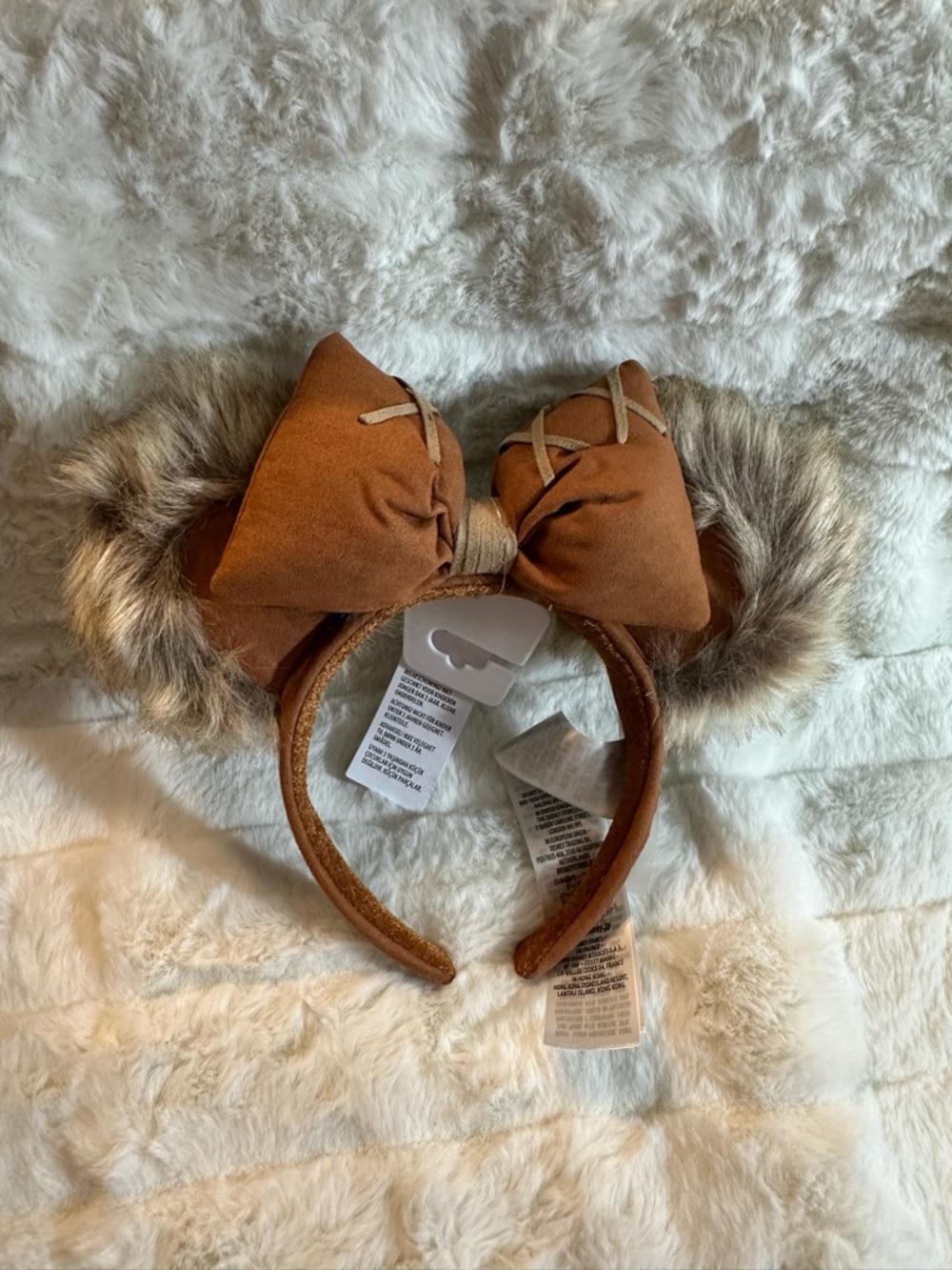 NWT Ewok Star Wars Disney Amazing Ears Headband